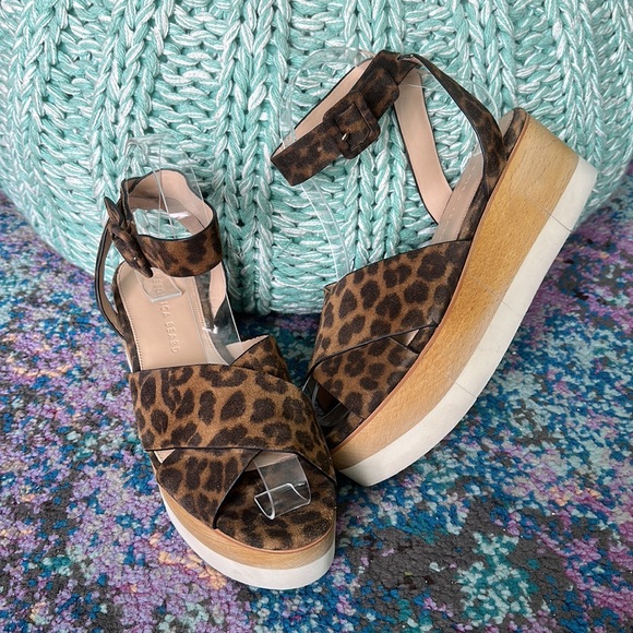 🐆Veronica Beard Wynie Platform Sandals🐆 - Picture 3 of 14